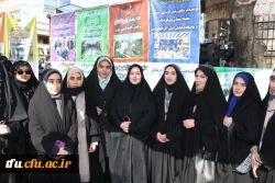 حماسه حضور اساتید و کارمندان و دانشجویان پردیس در خجسته سالروز پیروزی انقلاب 3