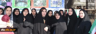 حماسه حضور اساتید و کارمندان و دانشجویان پردیس در خجسته سالروز پیروزی انقلاب