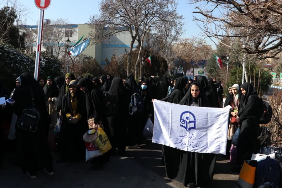 مراسم بدرقه دانشجو معلمان عازم راهیان نور 5