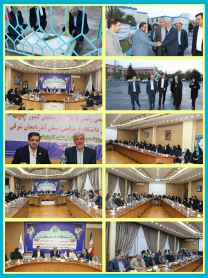 جلسه دکتر برزویی با اعضا هیئت علمی و کارمندان آذربایجان شرقی در پردیس فاطمه الزهرا (س)  2