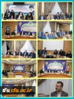 جلسه دکتر برزویی با اعضا هیئت علمی و کارمندان آذربایجان شرقی در پردیس فاطمه الزهرا (س)  2