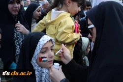 حضور گسترده خانواده بزرگ دانشگاه فرهنگیان آذربایجان شرقی در راهپیمایی روز جهانی قدس  3