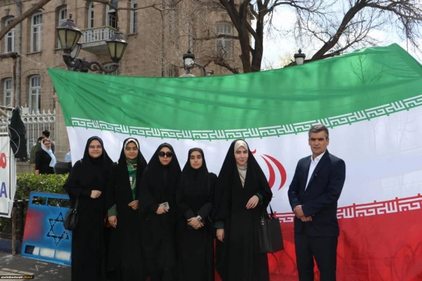 حضور گسترده خانواده بزرگ دانشگاه فرهنگیان آذربایجان شرقی در راهپیمایی روز جهانی قدس  5