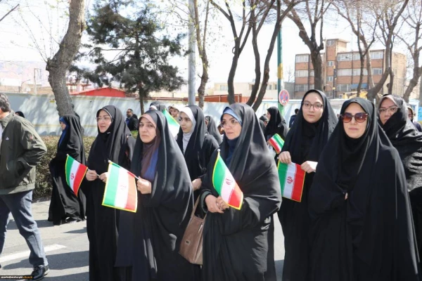 حضور گسترده خانواده بزرگ دانشگاه فرهنگیان آذربایجان شرقی در راهپیمایی روز جهانی قدس  6