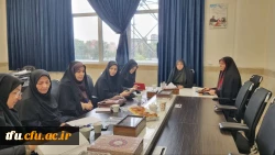 جلسه مشاوران در پردیس فاطمه الزهرا(س) تبریز 2