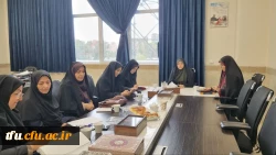 جلسه مشاوران در پردیس فاطمه الزهرا(س) تبریز 2