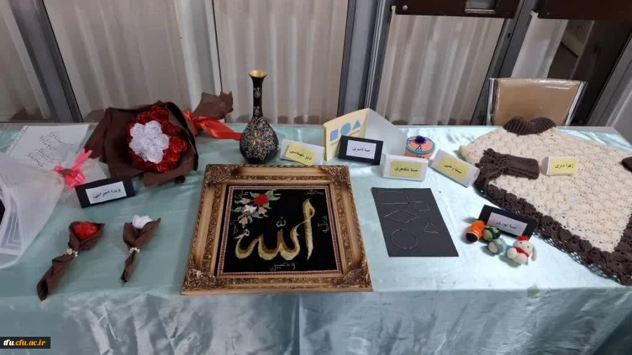 افتتاح نمایشگاه صنایع دستی در پردیس  6