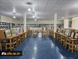 نمایشگاه هنر در پردیس فاطمه الزهرا (س) 2