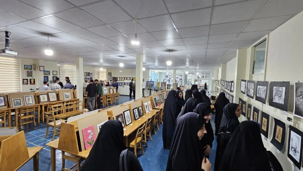 نمایشگاه هنر در پردیس فاطمه الزهرا (س) 2