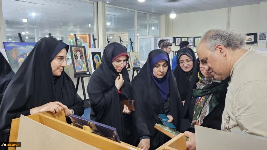 افتتاح نمایشگاه ریاضی و هنر 2