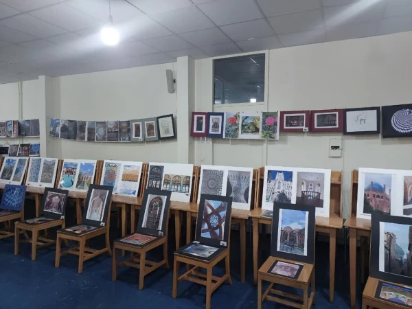 افتتاح نمایشگاه ریاضی و هنر 5