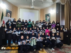 افتخار آفرینی دانشجو معلم( فاطمه چائی بناب) در جشنواره کشوری شهید آوینی استان گیلان 2