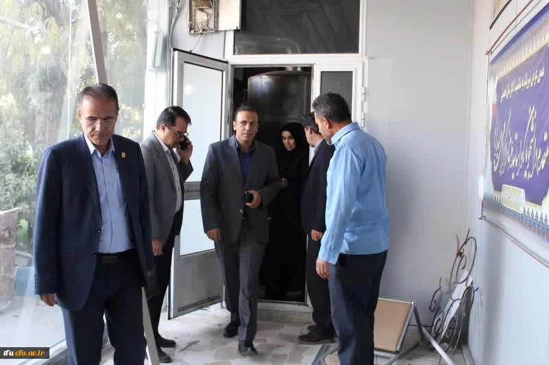 بازدید ریاست محترم دانشگاه فرهنگیان استان آقای دکتر یزدانی از پردیس فاطمه الزهرا(س) 2
