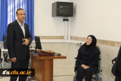 بازدید ریاست محترم دانشگاه فرهنگیان استان آقای دکتر یزدانی در آغاز سال تحصیلی جدید از پردیس 2