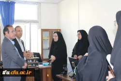 بازدید ریاست محترم دانشگاه فرهنگیان استان آقای دکتر یزدانی در آغاز سال تحصیلی جدید از پردیس 3