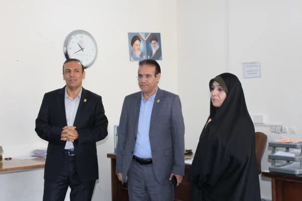 بازدید ریاست محترم دانشگاه فرهنگیان استان  2