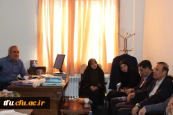 بازدید ریاست محترم دانشگاه فرهنگیان استان  4