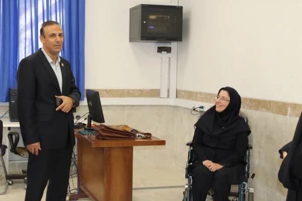 بازدید ریاست محترم دانشگاه فرهنگیان استان  5