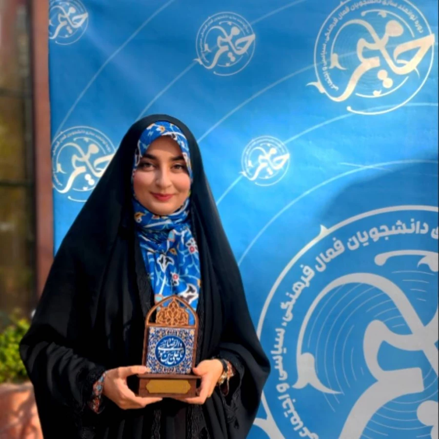 درخشش دانشجو معلم پردیس فاطمه الزهرا(س) تبریز  2