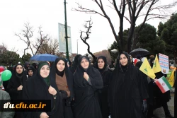 حماسه حضور اساتید و کارمندان و دانشجویان پردیس در خجسته سالروز پیروزی انقلاب  2