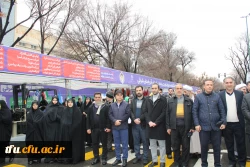 حماسه حضور اساتید و کارمندان و دانشجویان پردیس در خجسته سالروز پیروزی انقلاب  2