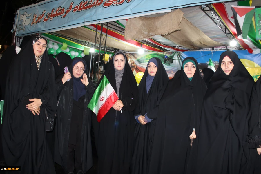 حضور مسئولان پردیس در غرفه دانشجو معلمان بسیجی  3