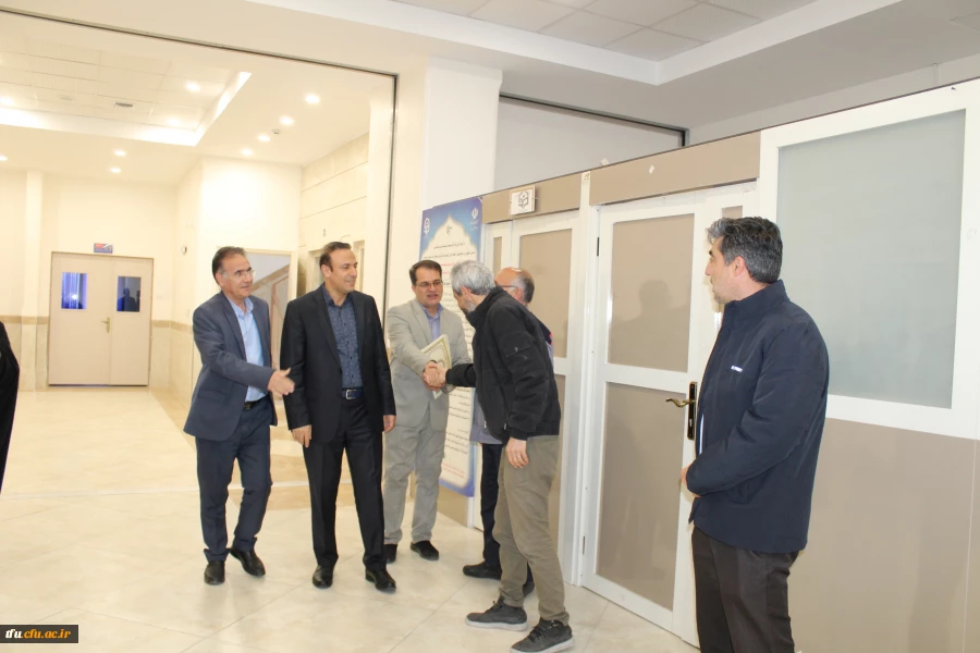 دیدار ریاست دانشگاه فرهنگیان از اساتید و کارکنان پردیس 2