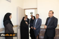 دیدار ریاست دانشگاه فرهنگیان از اساتید و کارکنان پردیس 3