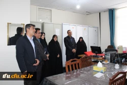 دیدار ریاست دانشگاه فرهنگیان از اساتید و کارکنان پردیس 11