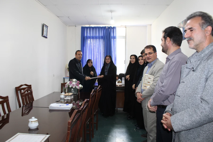 دیدار ریاست دانشگاه فرهنگیان از اساتید و کارکنان پردیس 13