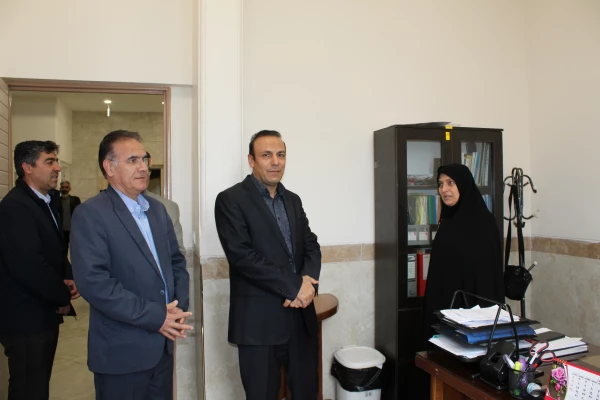 دیدار ریاست دانشگاه فرهنگیان از اساتید و کارکنان پردیس 14