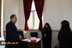 دیدار ریاست دانشگاه فرهنگیان از اساتید و کارکنان پردیس 16