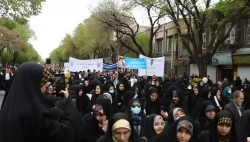 حضور پرشور و حماسی خانواده بزرگ دانشگاه فرهنگیان آذربایجان شرقی در راهپیمایی روز قدس 6